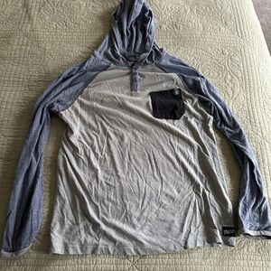 Volcom Two-Tone Hoodie with Pocket